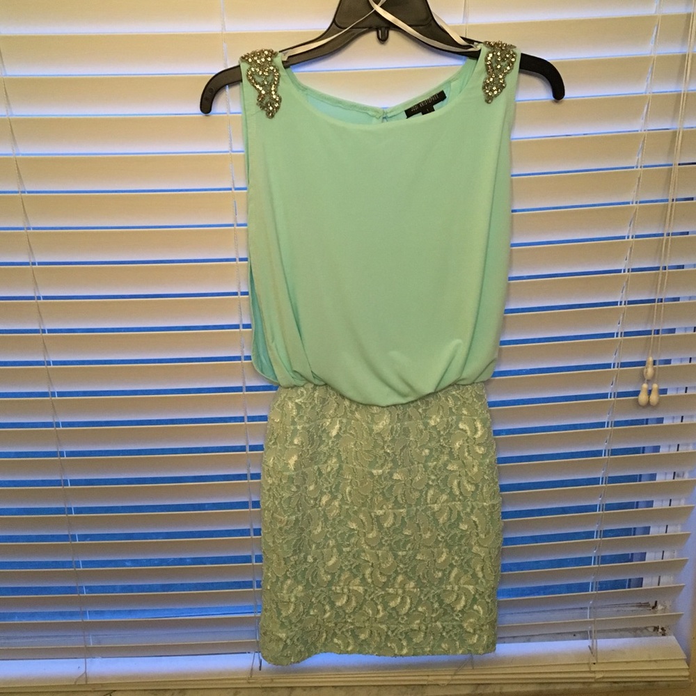 Gorgeous beaded and lace dress